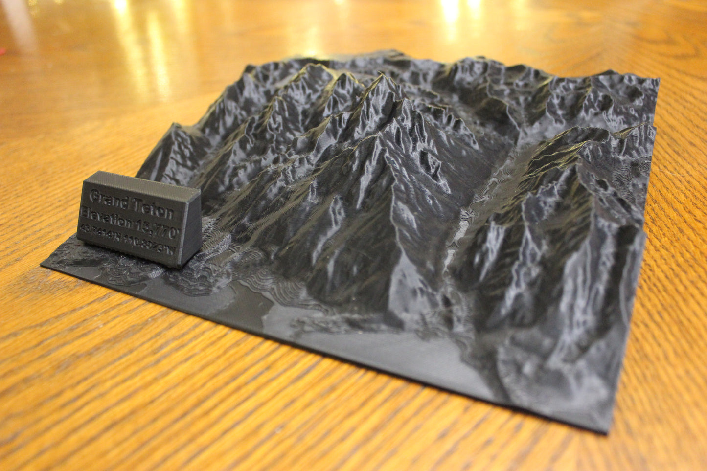 3D Printed Topographical Display
