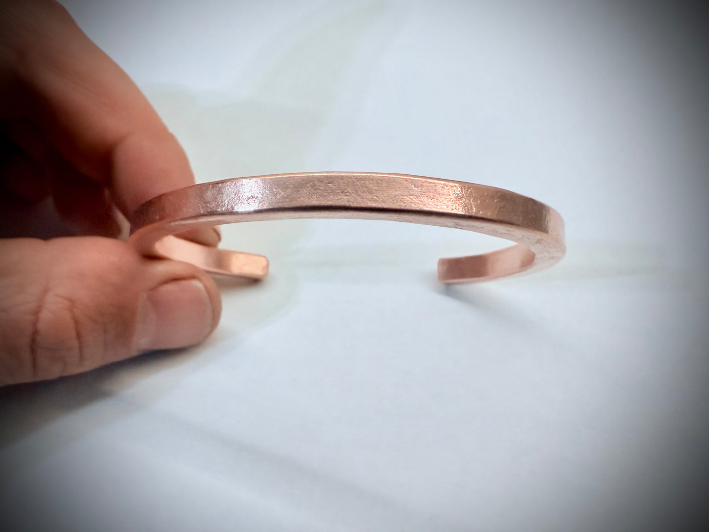 Smooth Copper Cuff Bracelet