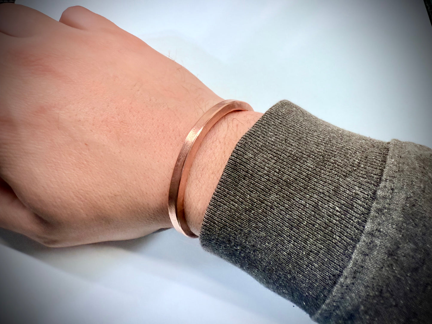 Smooth Copper Cuff Bracelet