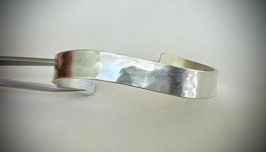 Offset Sterling Silver Bracelet